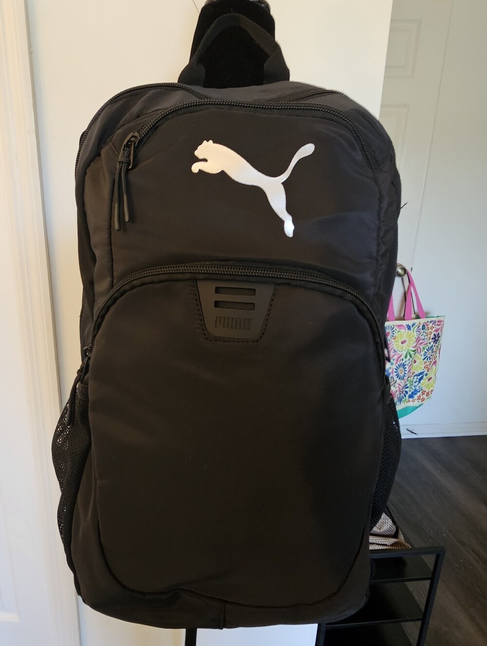 Puma Poppy Black/Silver Backpack 24L